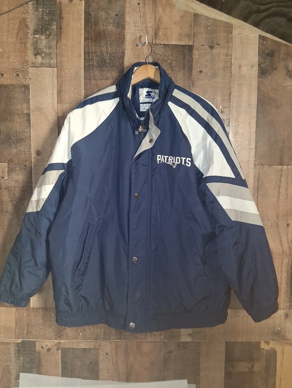New England Patriots NFL STARTER PRO LINE WINTER JACKET - XXL